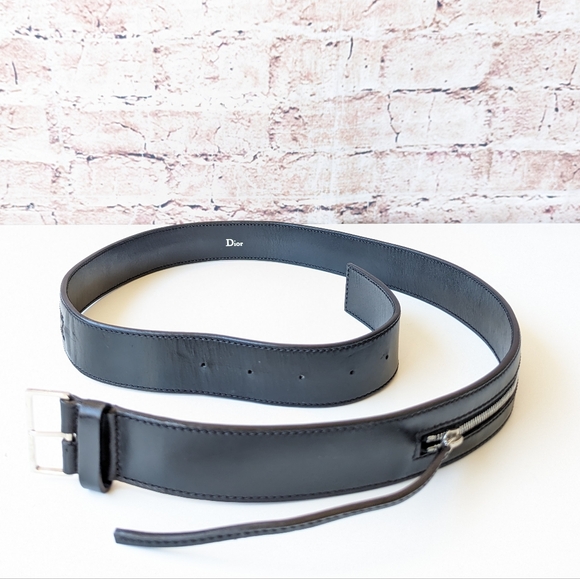 Dior Accessories - DIOR LEATHER VINTAGE WOMEN'S BELT